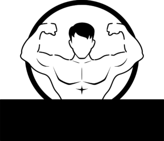 Bodybuilder Free SVG file