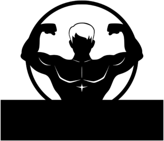 Bodybuilder Free SVG file