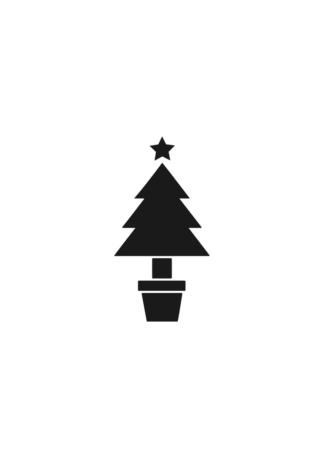 Christmas Tree Free SVG Cut File