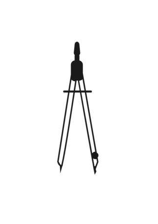 Compasses Icon Free SVG File