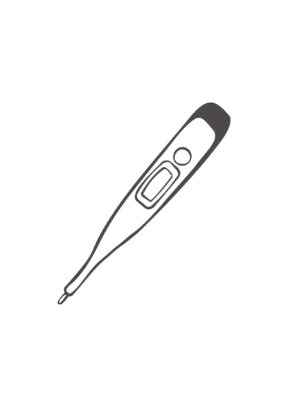 Digital Thermometer Free SVG File