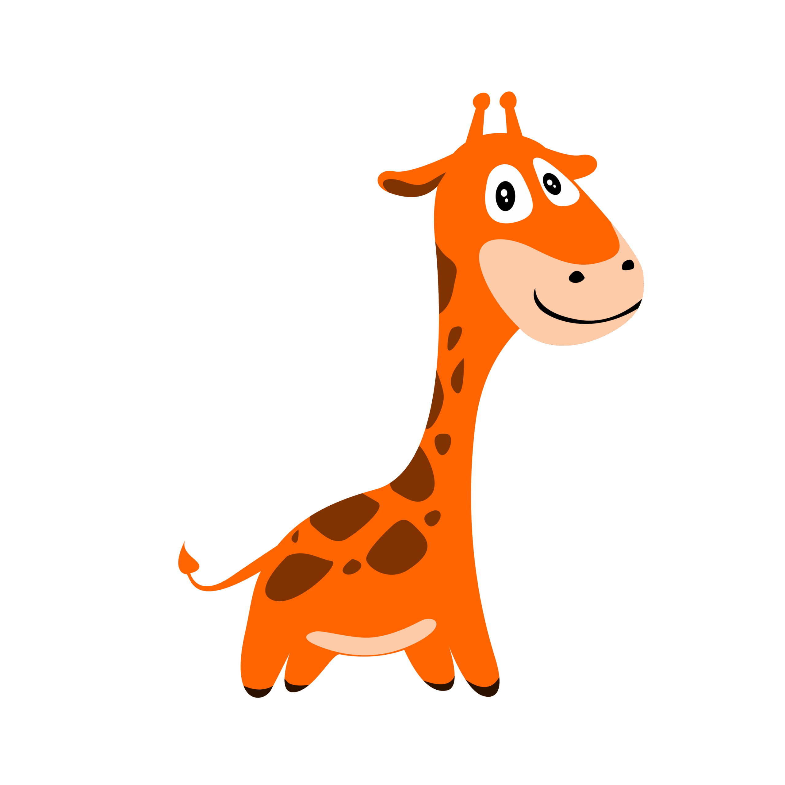 Giraffe Free SVG File