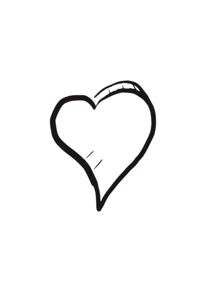 Hand Drawn Heart Free SVG File