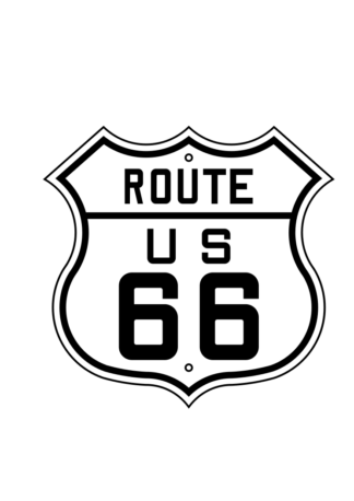 Route 66 Free SVG Cut File - SVG Heart