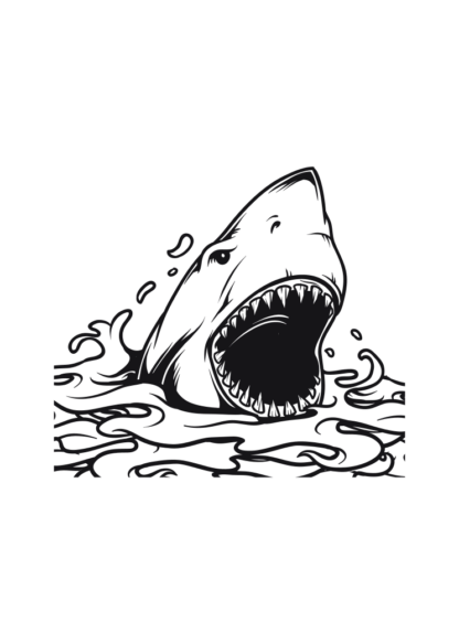 Shark Free SVG File