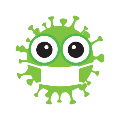 Virus Covid Free SVG File