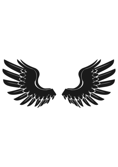 Angel Wings Free SVG Cut File