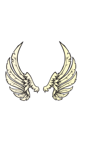 Angel Wings Free SVG File