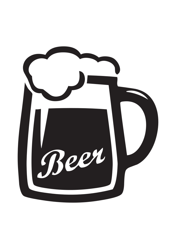 Beer Svg Cut File - Layered SVG Cut File