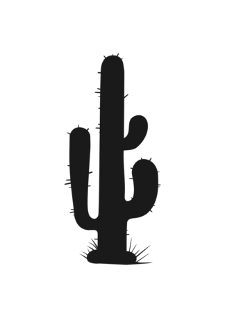 Cactus Western Free SVG Cut File