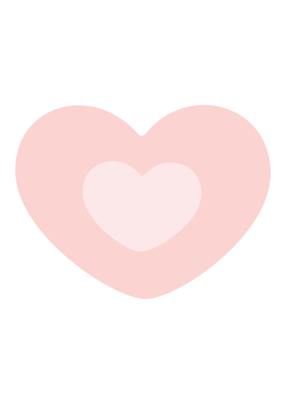 Double Heart Valentine's Day Free SVG Cut File