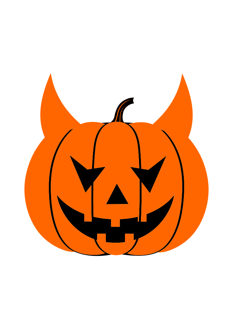 Demon Halloween Cute Wings PNG & SVG Design For T-Shirts