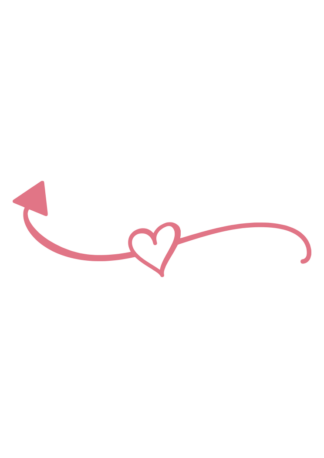 Arrow With Heart - free svg file for members