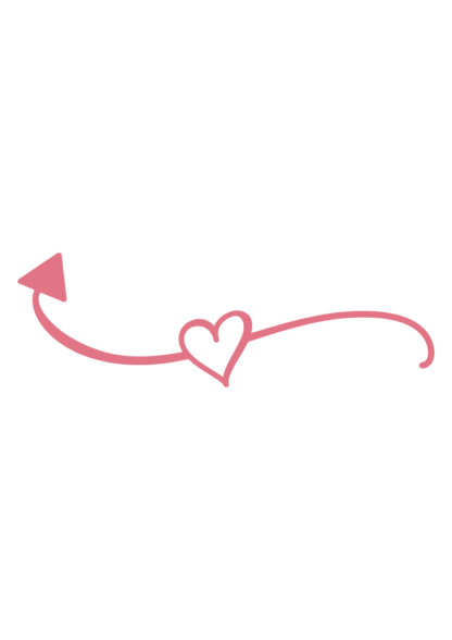 Arrow With Heart - free svg file for members
