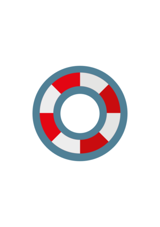 Life Preserver Ring, Nautical Free SVG File