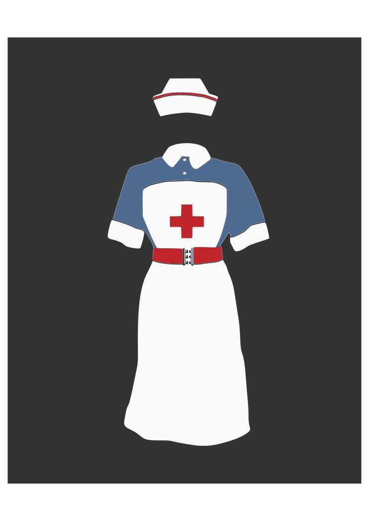 Nurse Uniform Free SVG File - SvgHeart.com