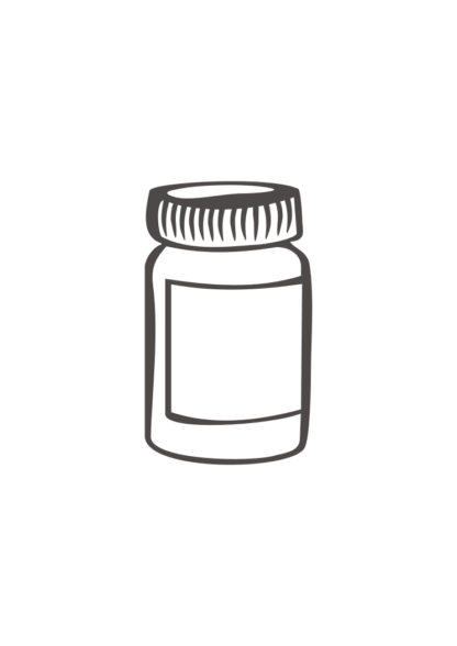 Pills Bottle Free SVG File