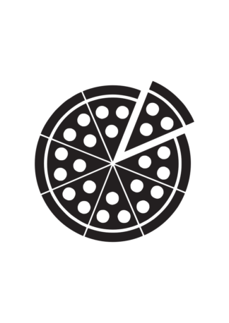 Pizza Italian Food Free SVG Cut File