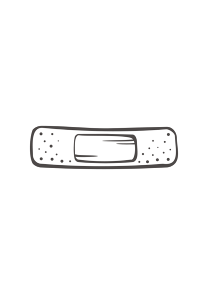 Sticking Plaster Free SVG File