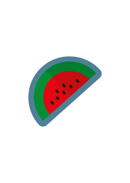 Watermelon Slice Clipart Free SVG File