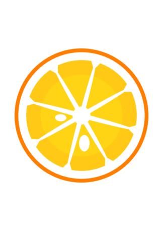 Orange Slice, Fruit, Clipart - free svg file for members