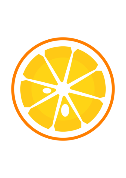Orange Slice, Fruit, Clipart - free svg file for members