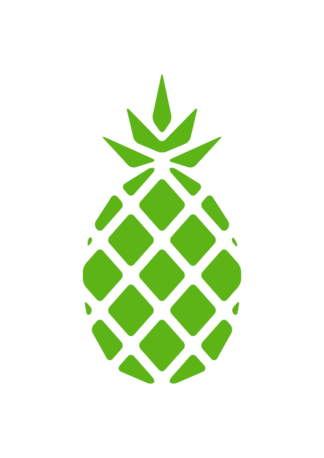 Pineapple Silhouette Free SVG File For Cricut