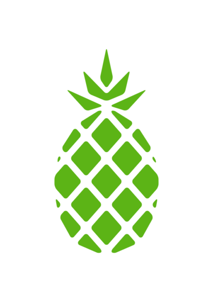 Pineapple Silhouette Free SVG File For Cricut