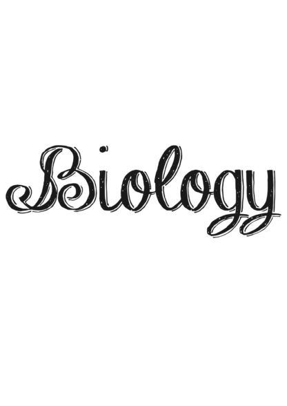 Biology Sign Teacher School Free SVG File