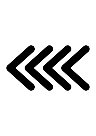 Left Multiple Arrows Free SVG File