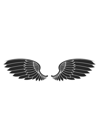 Angel Wings Free SVG Cut File