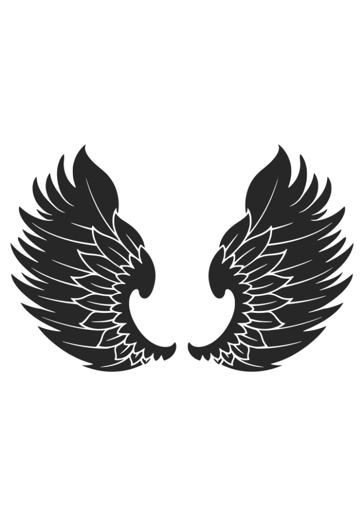 Angel Svg Cutting File
