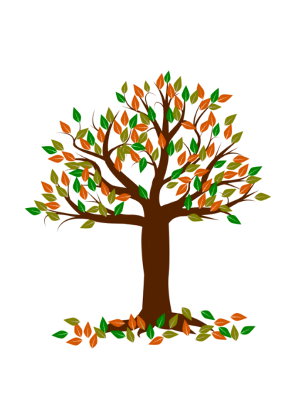 Fall Tree Free SVG File