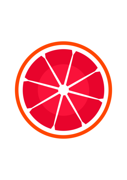 Grapefruit Fruit Clipart Free SVG File