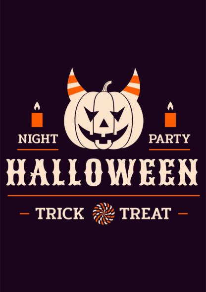 Happy Halloween Party Free SVG File