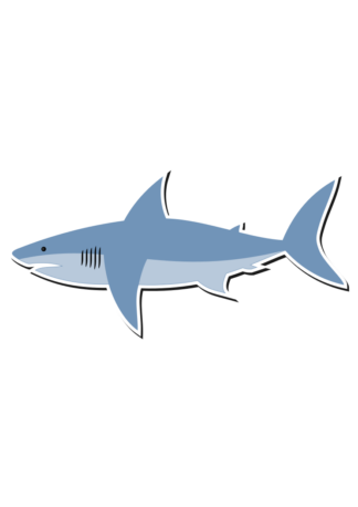 Shark Clipart Free SVG File