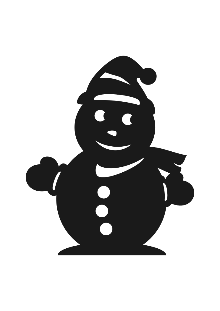 46 Snowman Silhouette Svg Free Png Free Svg Files Silhouette And Images