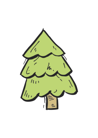 Spruce Tree Clipart Free SVG File