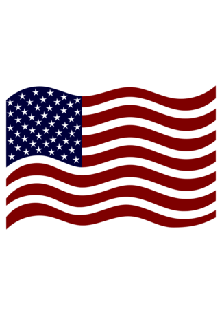 USA American Flag Clipart - free svg file for members