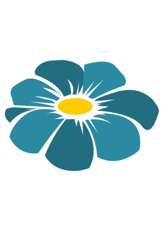 Wildflower Bloom Clipart Free SVG File