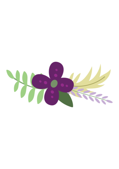 Wildflower Flower Floral Decoration Free SVG File