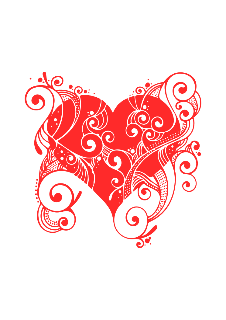 Fancy Heart Free SVG File - SVG Heart