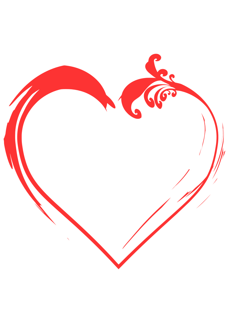 Fancy Heart Shape Free SVG File | SVG Heart