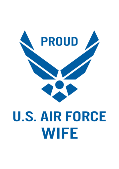 Proud U.S. Air Force Wife Free SVG File