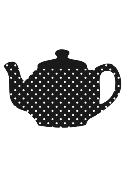 Tea Pot Silhouette - free svg file for members