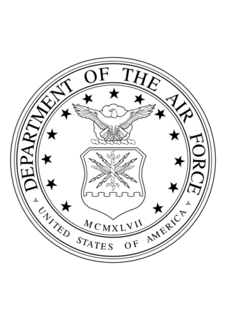 US Air Force Department Logo Free SVG File