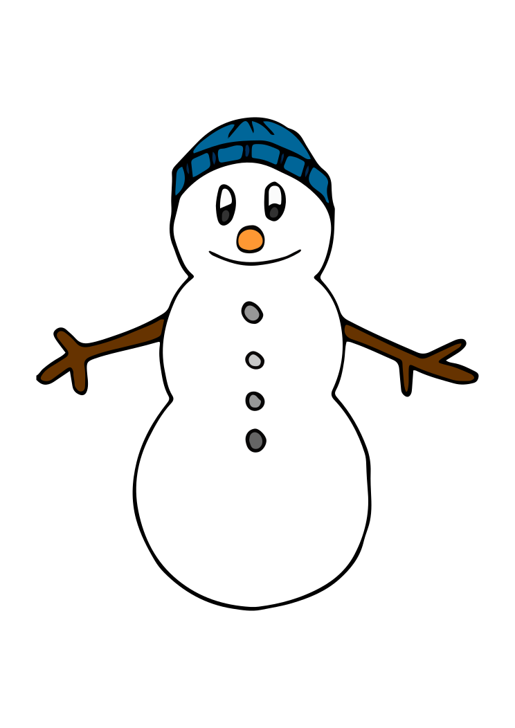 snowman clipart free