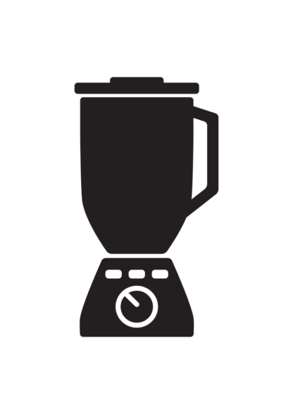 Black Blender Silhouette Free SVG File