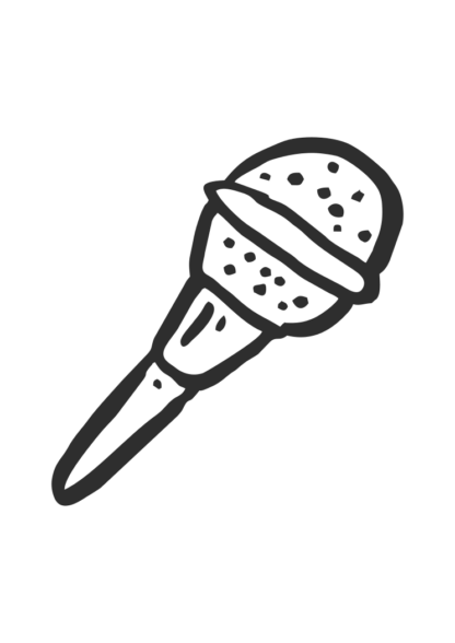 Ice Cream Outline Drawing Free SVG File