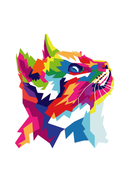 Cat Kitty Head Art Clipart Free SVG File